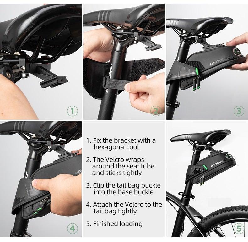 Bolsa de Bicicleta Impermeable Premium - Diseño a Prueba de Golpes y Reflectante