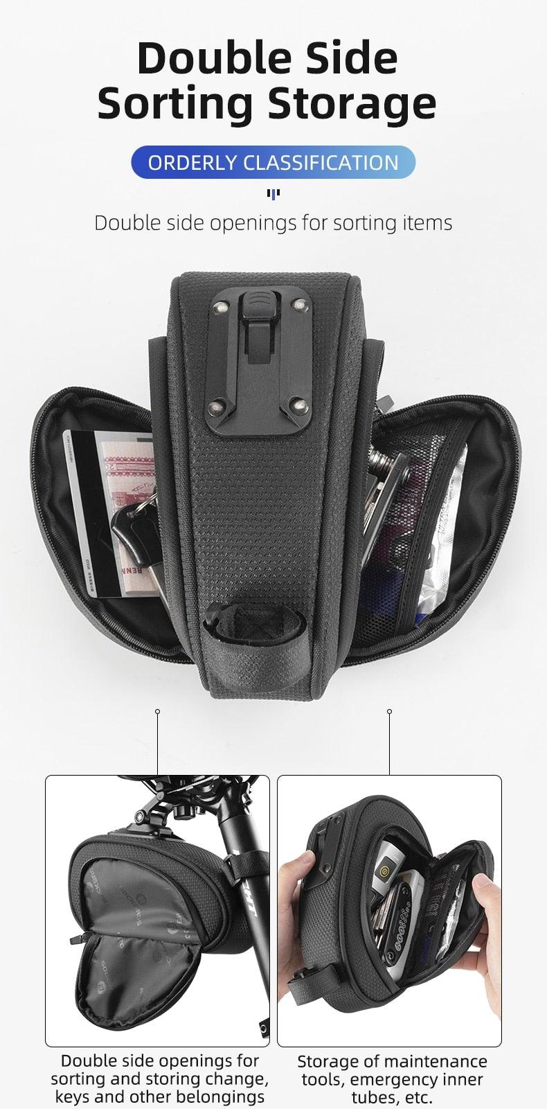 Bolsa de Bicicleta Impermeable Premium - Diseño a Prueba de Golpes y Reflectante