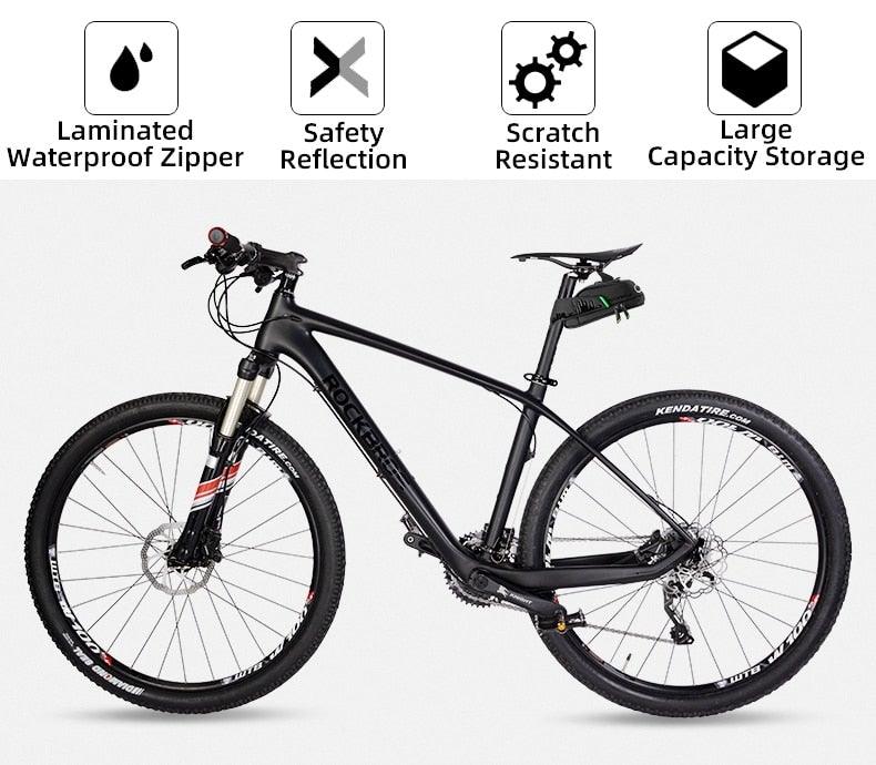 Bolsa de Bicicleta Impermeable Premium - Diseño a Prueba de Golpes y Reflectante