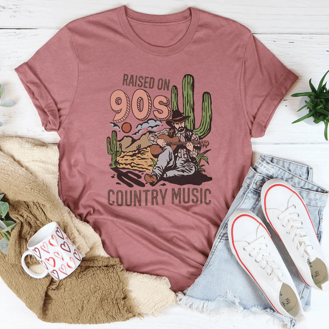 Raised On Country Music T-Shirt