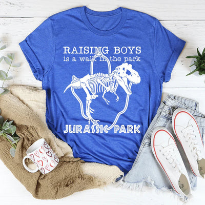 Camiseta "Criar niños es un paseo por el parque"