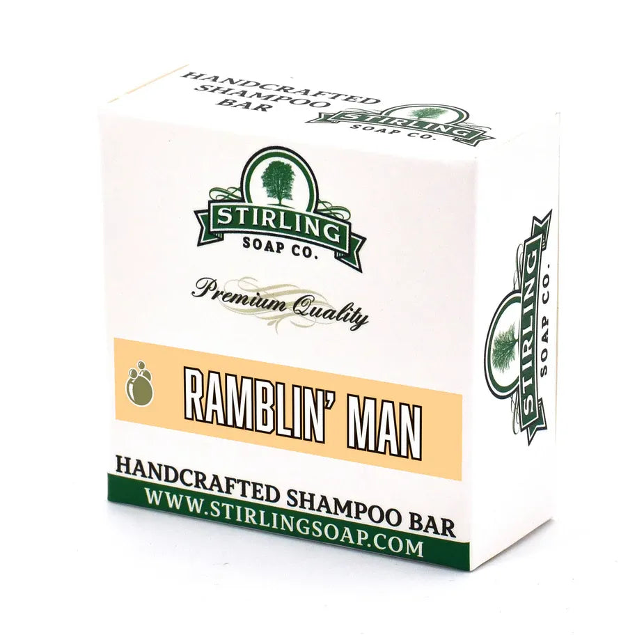Stirling Soap Co. Ramblin' Man Shampoo Bar - 3.8 Oz