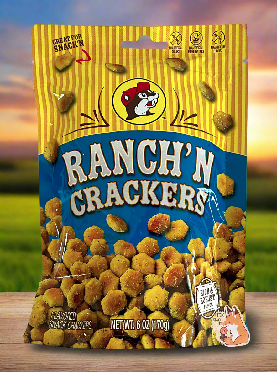 Buc-ee's Ranch'N Crackers - Flavorful Snack Delight
