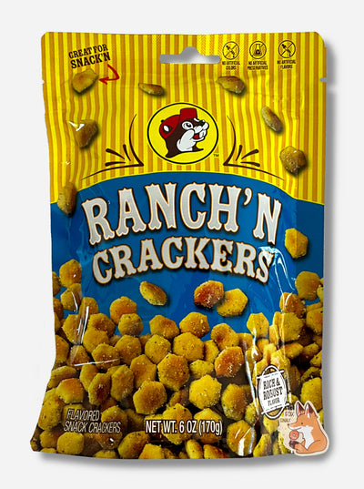 Buc-ee's Ranch'N Crackers - Flavorful Snack Delight