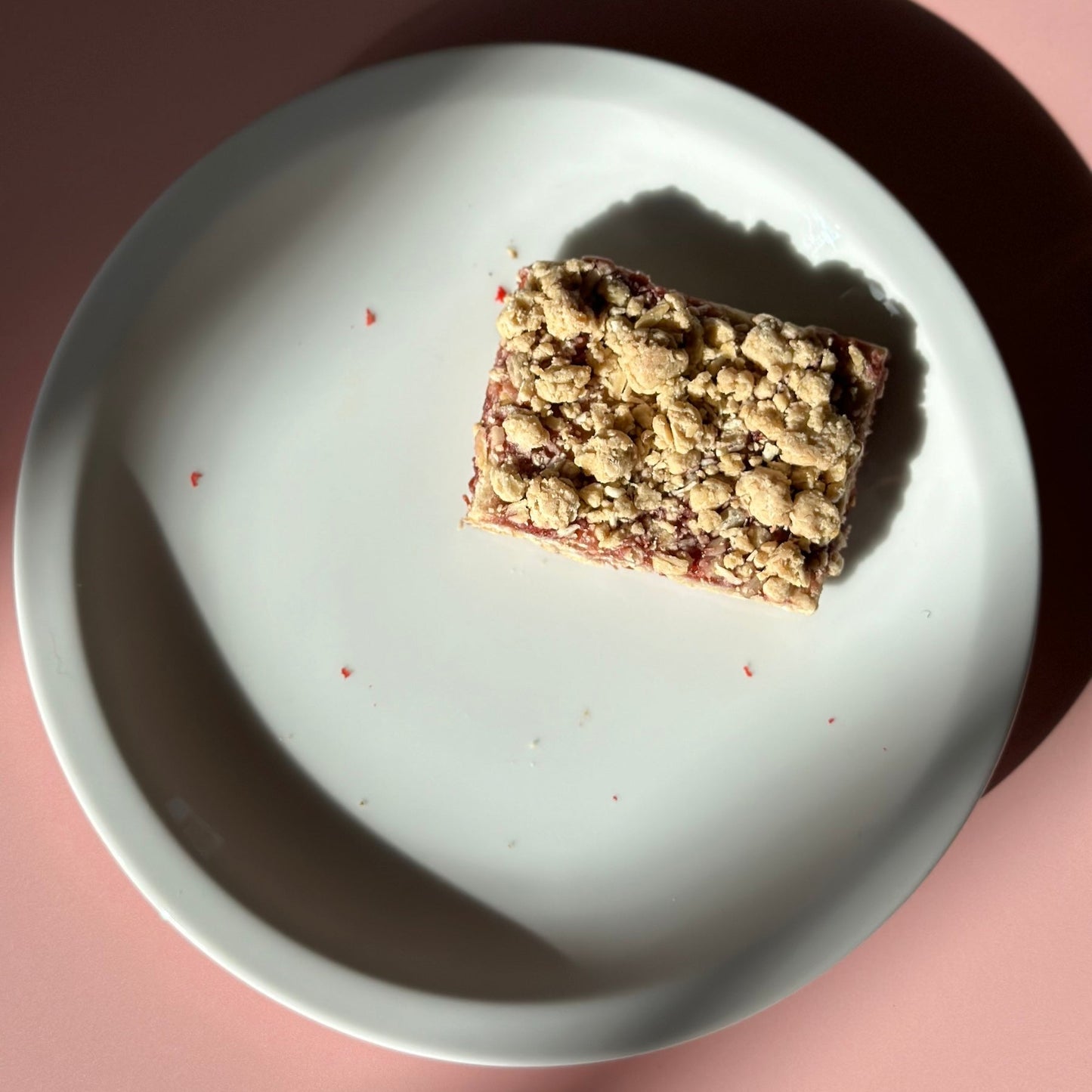 Paquetes de Barras de Avena y Frambuesa