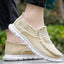 Raw Edge Round Toe Embroidery Flat Slip-Ons