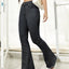 Raw Hem High Waist Flare Jeans - Korvel