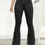 Raw Hem High Waist Flare Jeans - Korvel