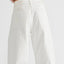 Raw Hem Wide Leg Jeans with Pockets - Korvel
