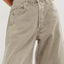 Raw Hem Wide Leg Jeans with Pockets - Korvel
