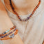 Pulsera de Adulto de Ámbar Báltico Cognac Crudo y Amatista