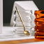 Wave Shape Glass Cup - Elegant Drinkware