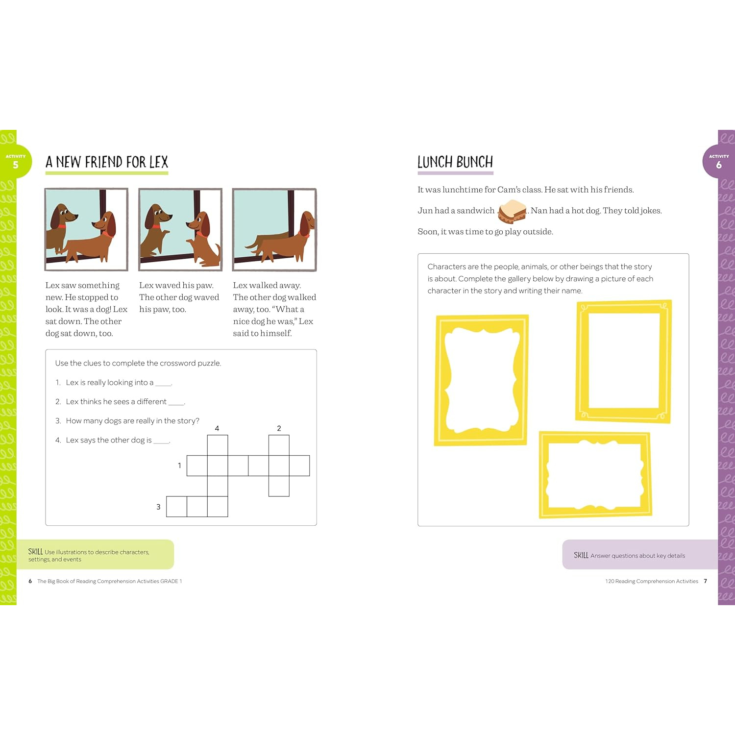 The Big Book of Reading Comprehension Activities, Grade 1 (Spiral Bound) - Korvel