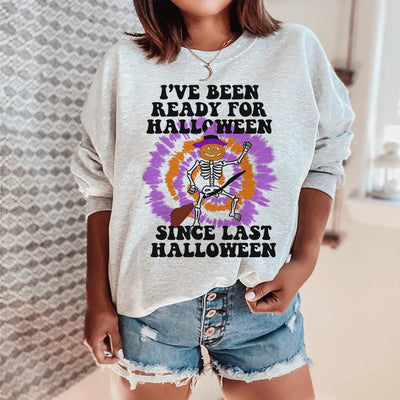 Sudadera lista para Halloween
