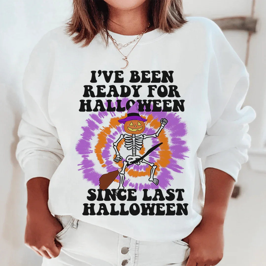 Sudadera lista para Halloween