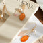 Real Alstroemeria Petal Earrings - Fairy Wings Floral Jewelry