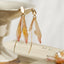 Real Alstroemeria Petal Earrings - Fairy Wings Floral Jewelry