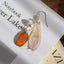 Real Alstroemeria Petal Earrings - Fairy Wings Floral Jewelry