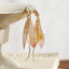 Real Alstroemeria Petal Earrings - Fairy Wings Floral Jewelry
