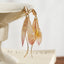 Real Alstroemeria Petal Earrings - Fairy Wings Floral Jewelry