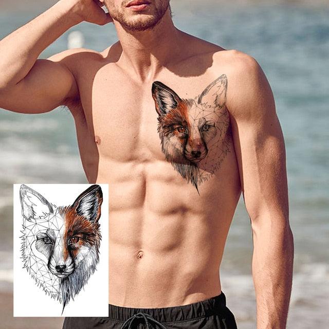 Tatouages Temporaires de Fleurs Réalistes pour Femmes - Art Corporel Imperméable