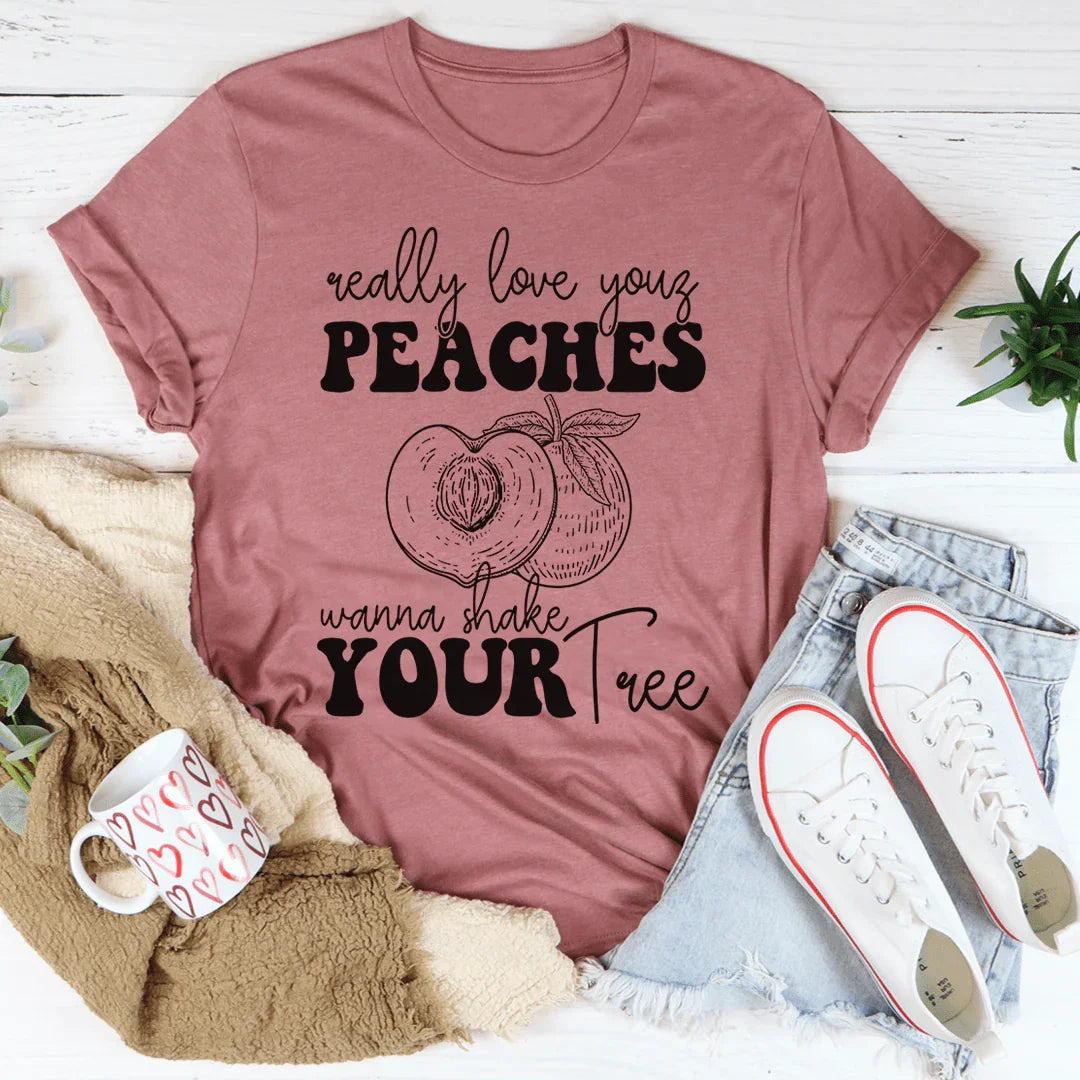 Really Love Your Peaches Tee - Korvel