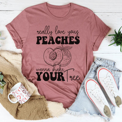 Really Love Your Peaches Tee - Korvel