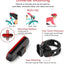 USB Rechargeable Rear Bike Tail Light - Ultra Bright Safety Light