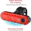 USB Rechargeable Rear Bike Tail Light - Ultra Bright Safety Light