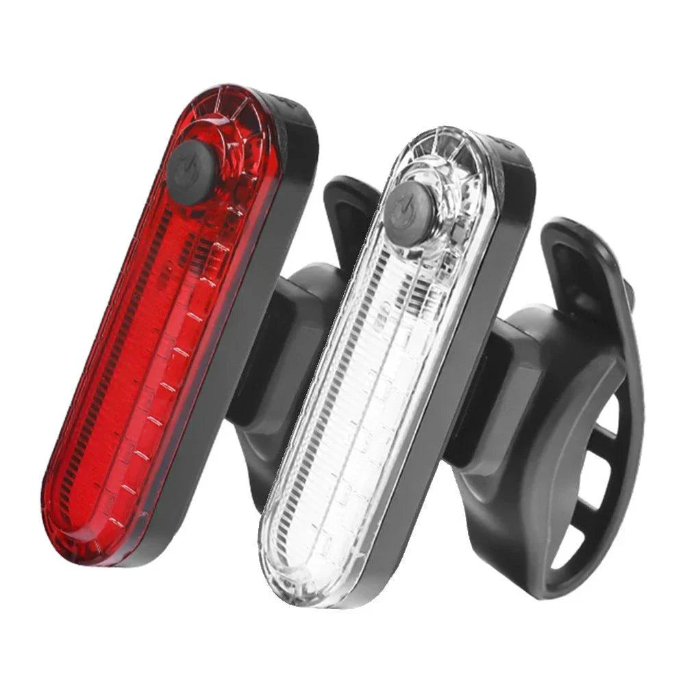 USB Rechargeable Rear Bike Tail Light - Ultra Bright Safety Light