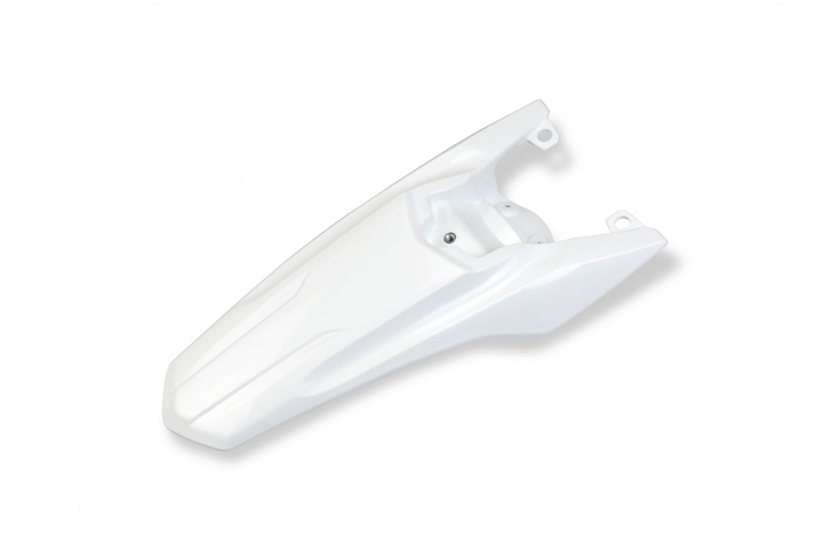 Guardabarros Trasero UFO Plast - Blanco para Yamaha YZ 65