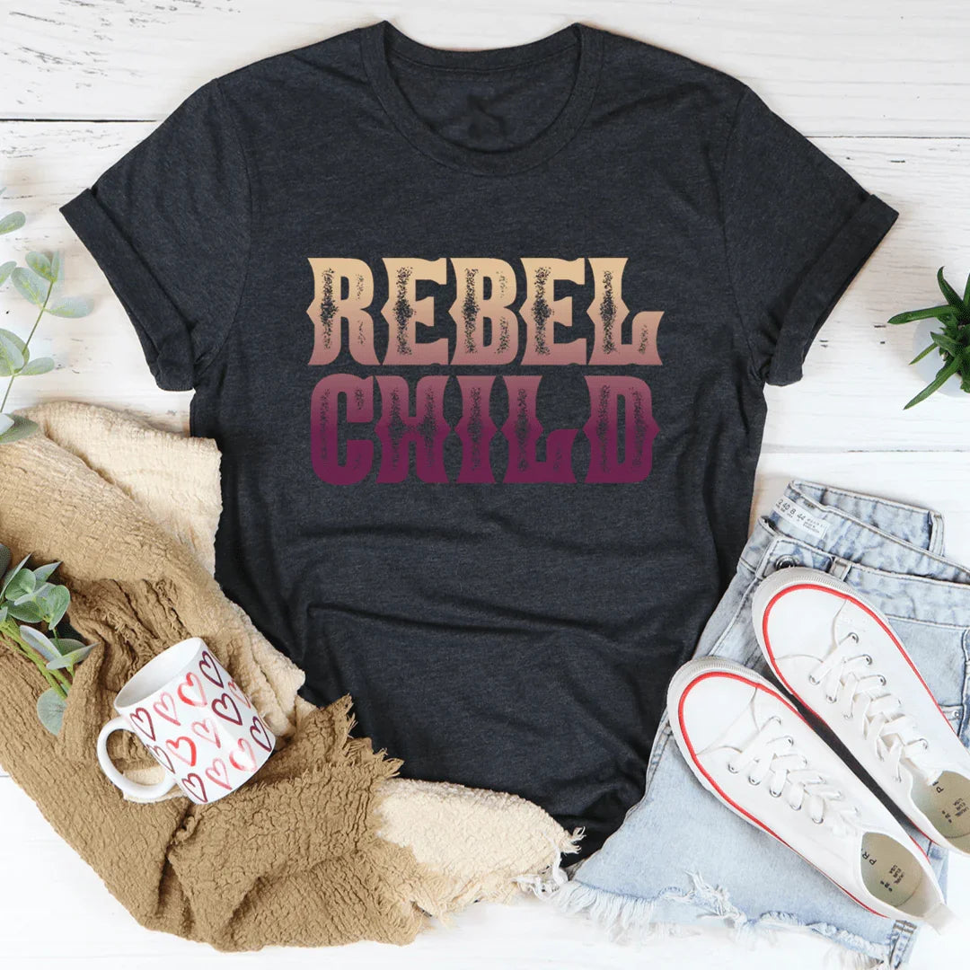 Camiseta de niño rebelde