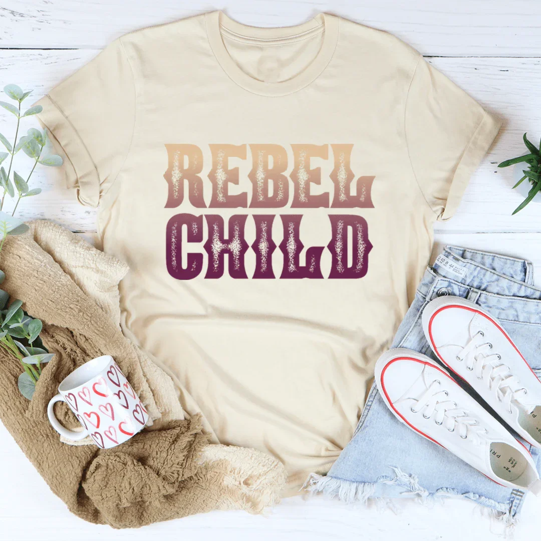 Camiseta de niño rebelde