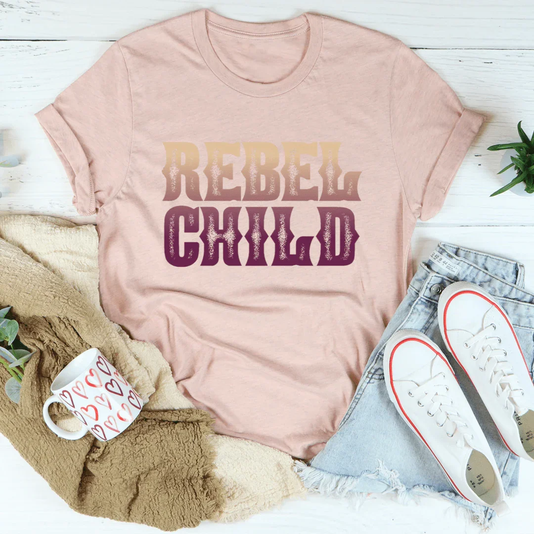 Camiseta de niño rebelde