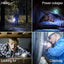 Lampe de poche LED rechargeable avec zoom réglable