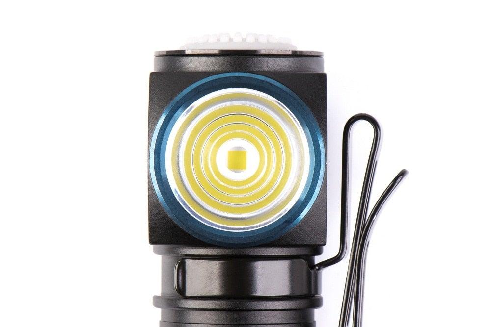 Linterna LED recargable de alto lumen - Magnética y resistente al agua