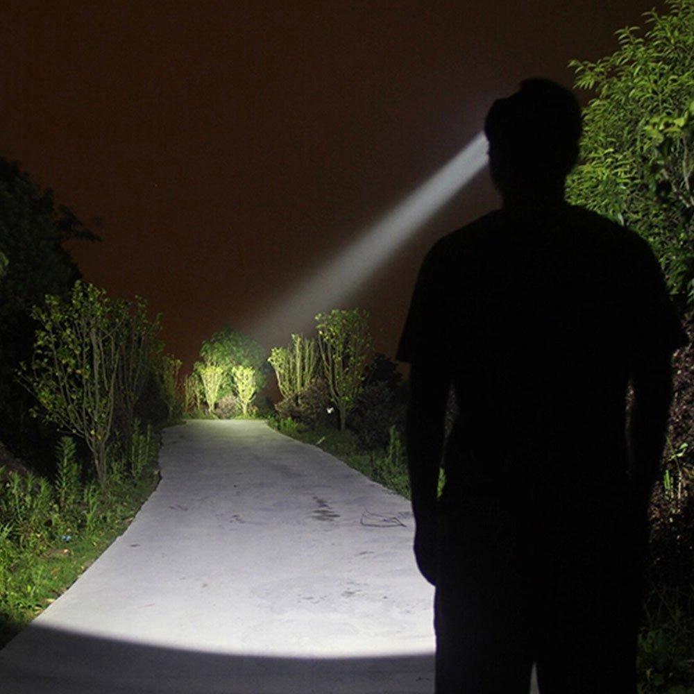 Linterna Frontal LED Recargable Ultra Brillante para Aventuras al Aire Libre