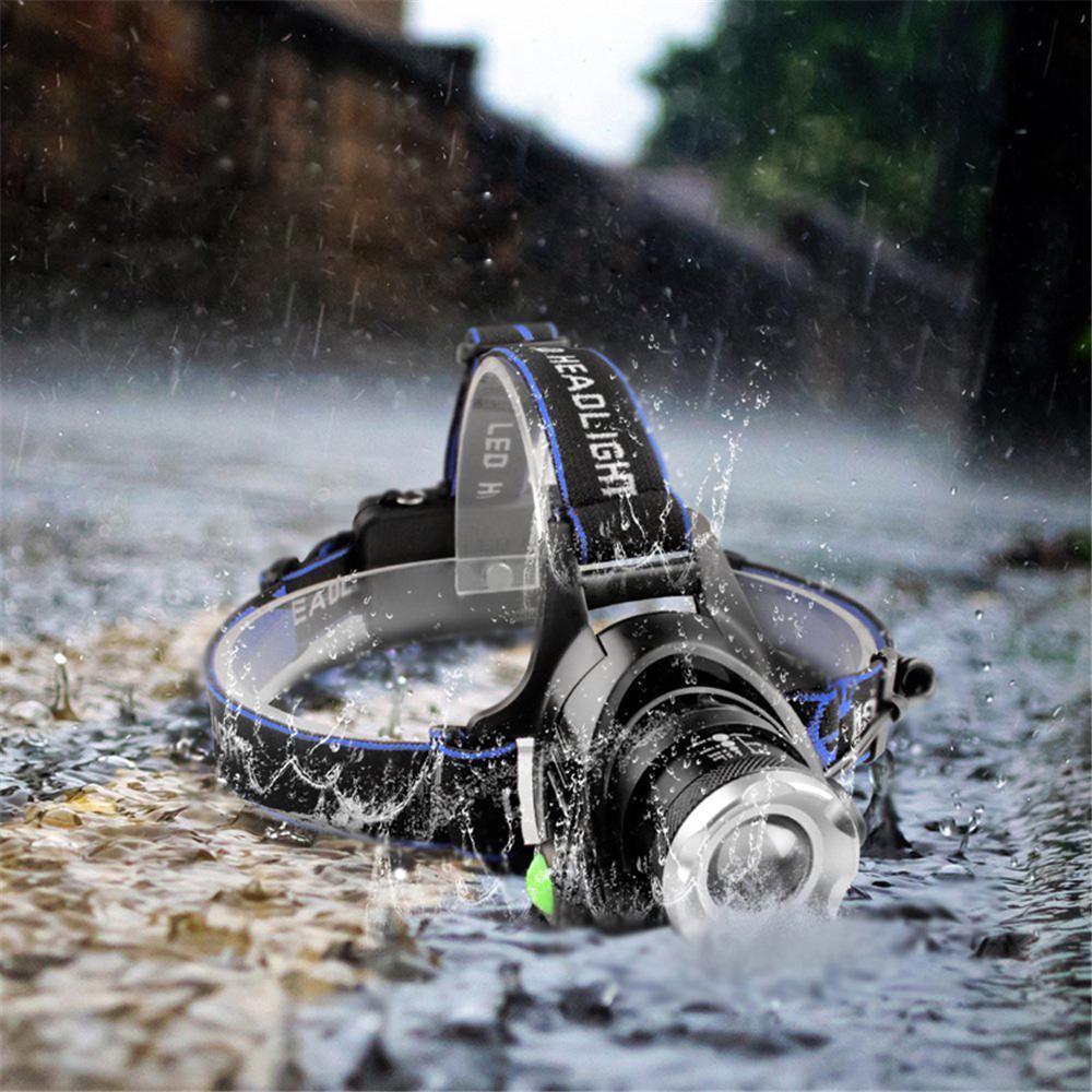 Linterna Frontal LED Recargable Ultra Brillante para Aventuras al Aire Libre