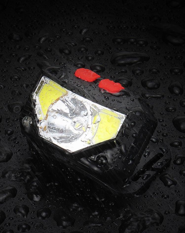 Lampe frontale LED rechargeable - Étanche et capteur de mouvement