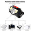 Lampe frontale LED rechargeable - Étanche et capteur de mouvement