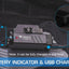 Rechargeable Waterproof Spotlight Flashlight - High Lumen Tactical Light
