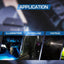 Rechargeable Waterproof Spotlight Flashlight - High Lumen Tactical Light