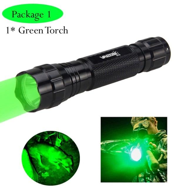 High Lumen Tactical Flashlight with USB Rechargeable Feature