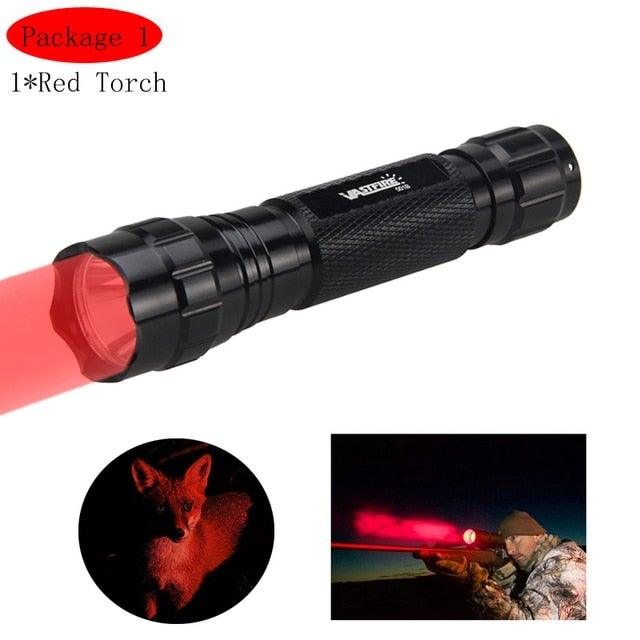 High Lumen Tactical Flashlight with USB Rechargeable Feature