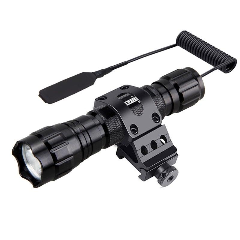 High Lumen Tactical Flashlight with USB Rechargeable Feature