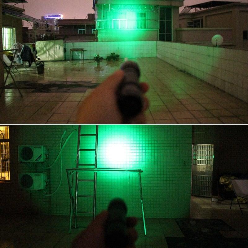 High Lumen Tactical Flashlight with USB Rechargeable Feature