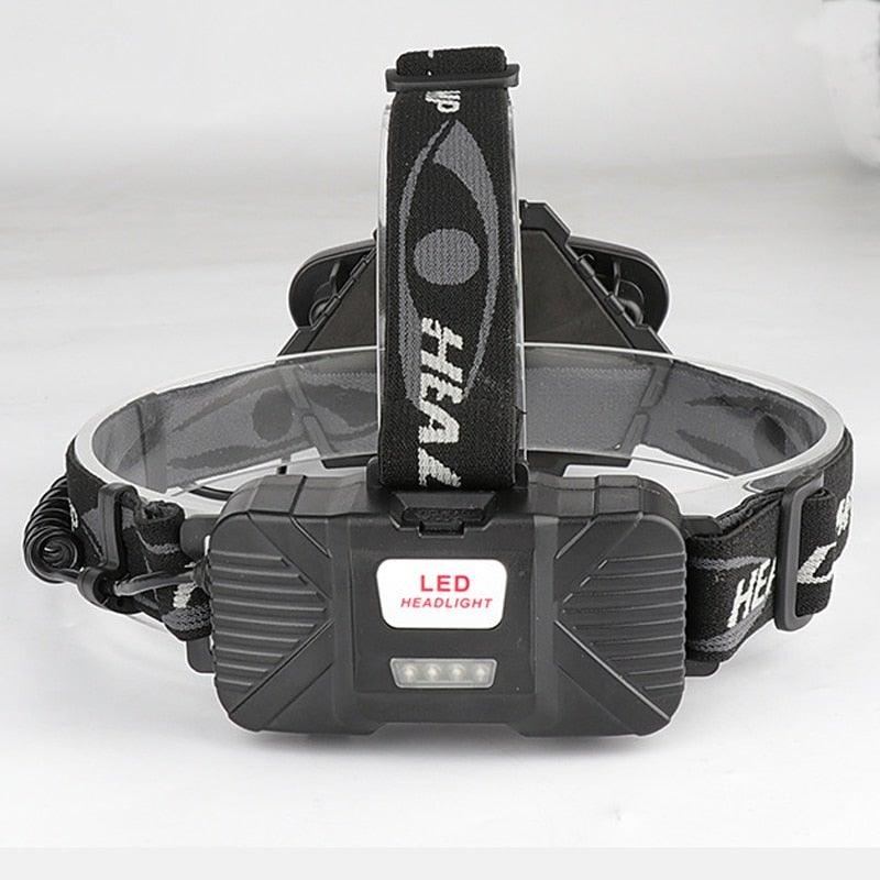 Linterna Frontal Recargable USB Premium - Luz Impermeable de Largo Alcance de 500m