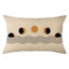 Housse de coussin décorative élégante en lin fin
