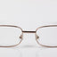 Stylish Rectangle Stainless Steel Blue Light Blocking Readers