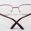 Stylish Rectangle Stainless Steel Blue Light Blocking Readers